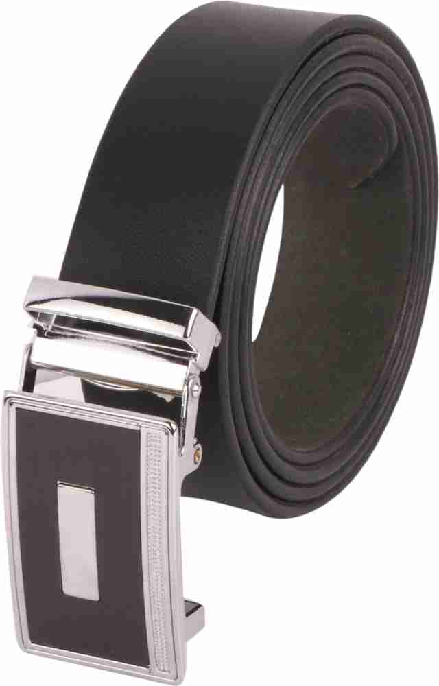 Black and Orange Genuine Leather Layered Belt, O/S - Elements Unleashed