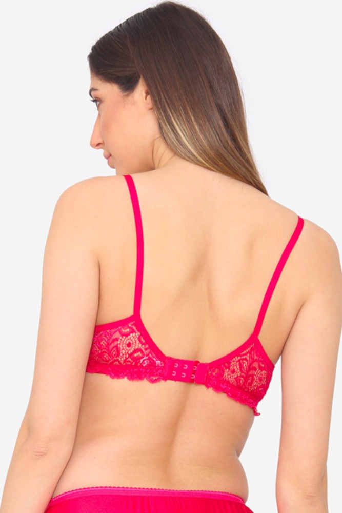 Non Padded Lace Bridal Bra, Size : 30B - 40B, Color : Red, Cherry, Purple,  Pink, Peach, Wine at Best Price in Thane