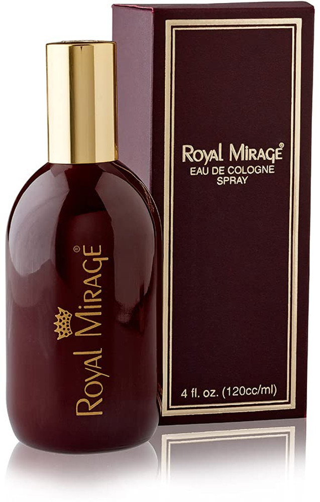 ROYAL MIRAGE Brown Perfume Eau de Cologne Classic Original 120 ml