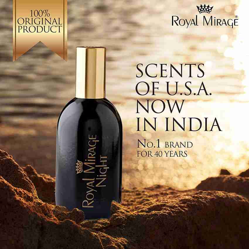ROYAL MIRAGE Night 120 ml men EDC Perfume Body Spray For Men