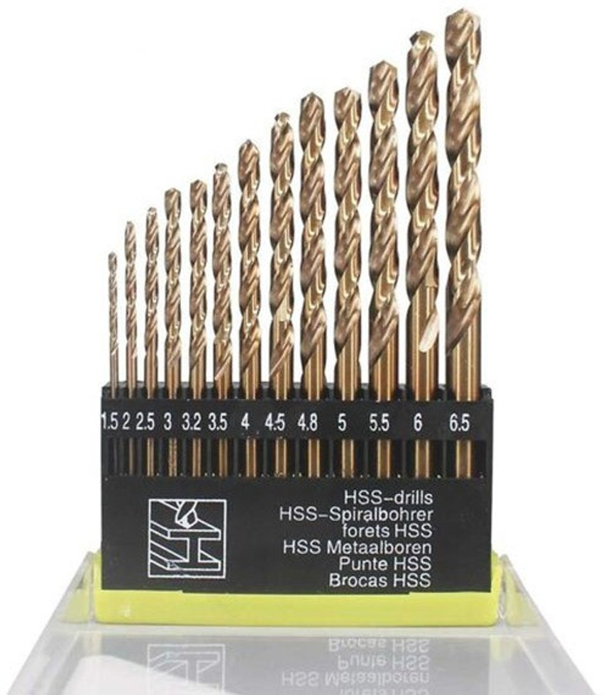 Kshivi DB 2 Drill Bits 13 Pcs High Speed Steel Drill Bit Set For Wood Metal Plastic Price in India Buy Kshivi DB 2 Drill Bits 13 Pcs High Speed Steel Drill Bit