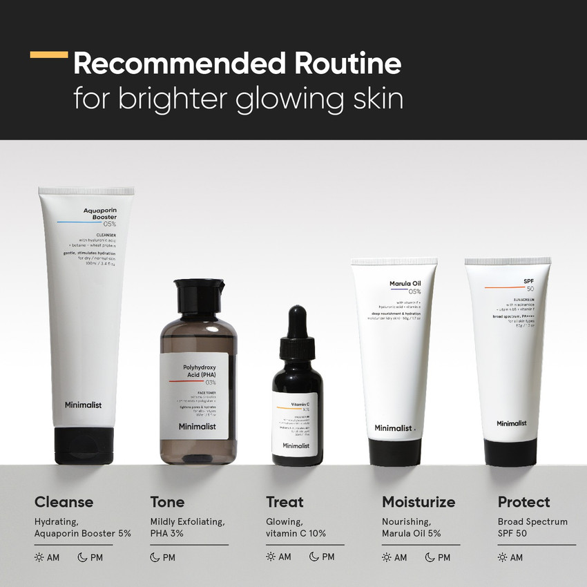 Minimalist vitamin c serum sale