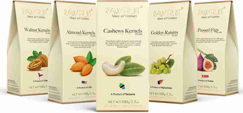 HyperFoods Figs Apricot Dry Fruits Combo Pack 100gm each Anjeer