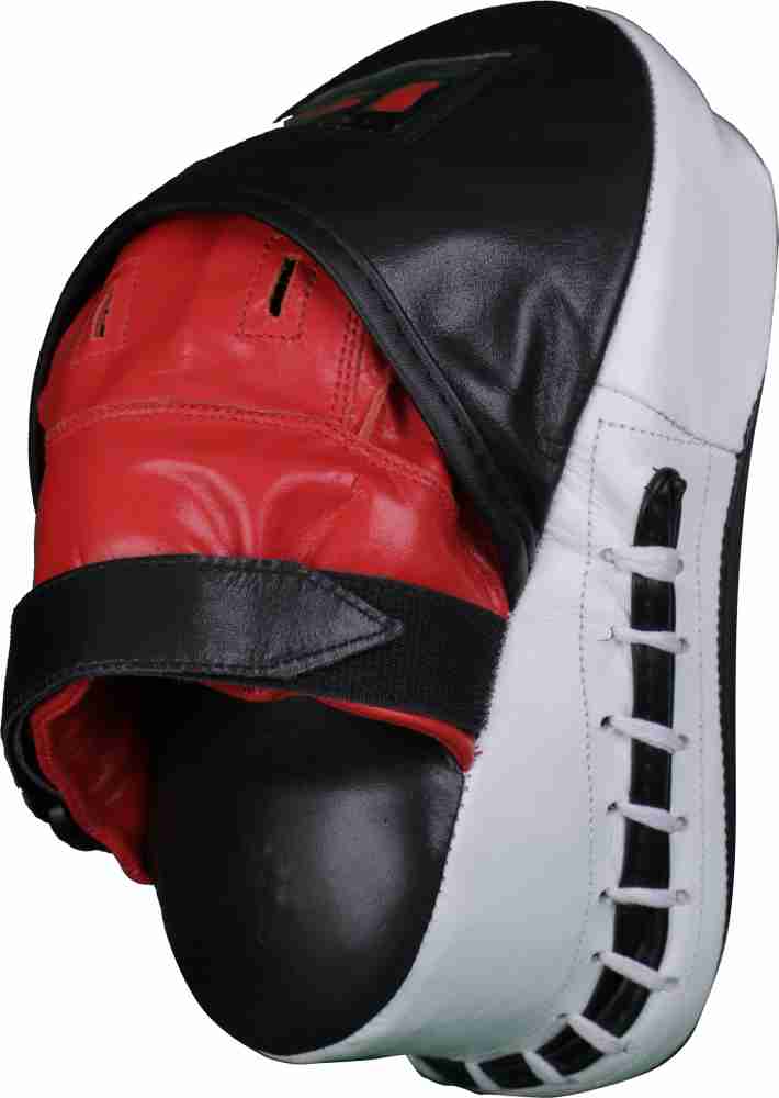 Focus Pads Hook Jab Mitts Boxing target Kick Curved MMA Martial Arts  Training