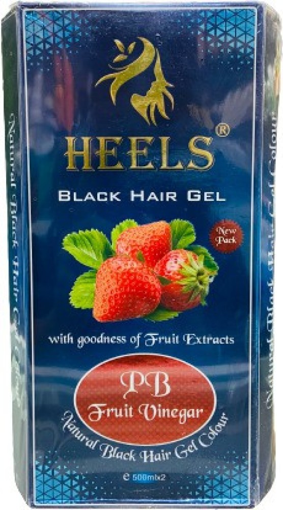 Fruit Vinegar Natural Black Hair Dye Gel 1000 ML