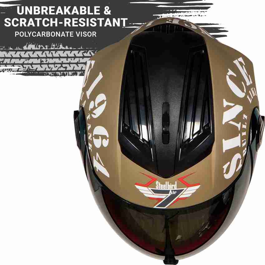Steelbird sba sales 2 tank