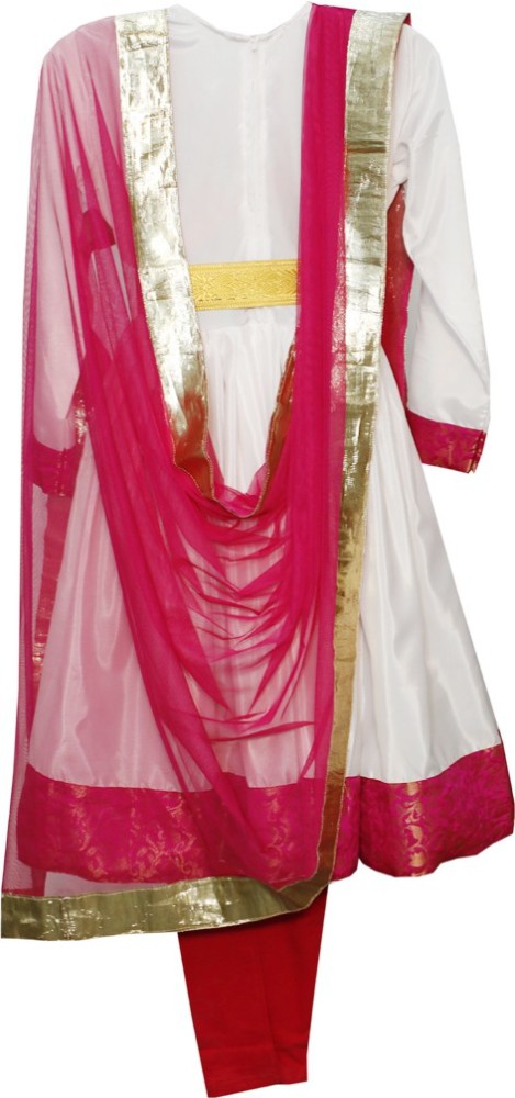 White Chudidar Anarkali Kathak Fancy Dress Costume | lupon.gov.ph