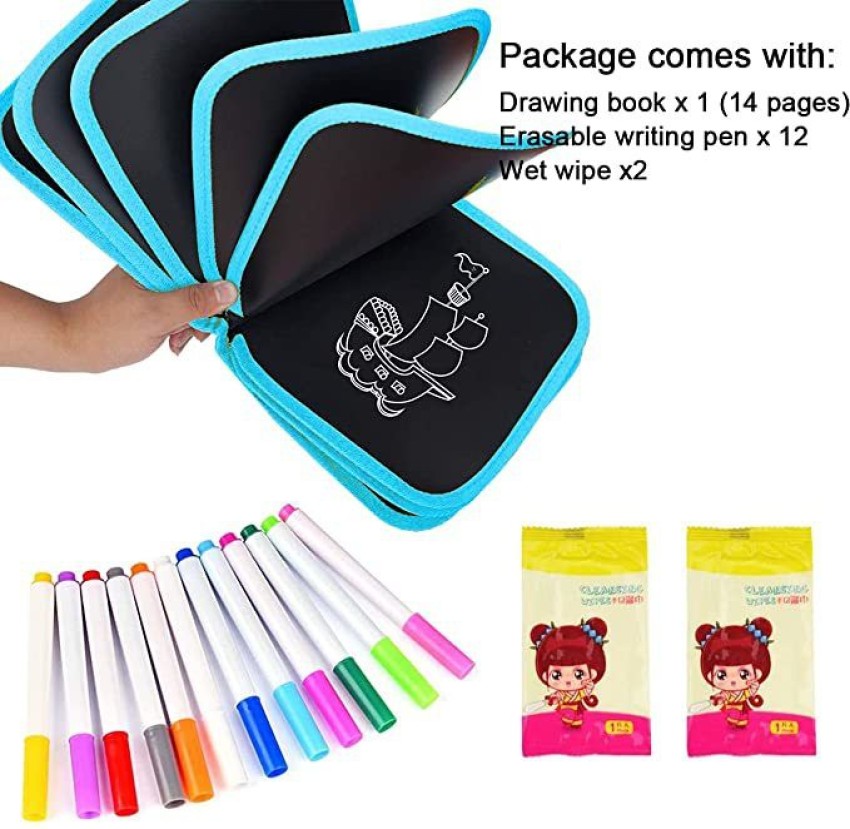 12 Pack LCD Writing Tablets 8.5 Inch Bulk Colorful Doodle Board Kids  Scribbler Board Erasable Electronic Drawing Pads Reusable Painting Tablets