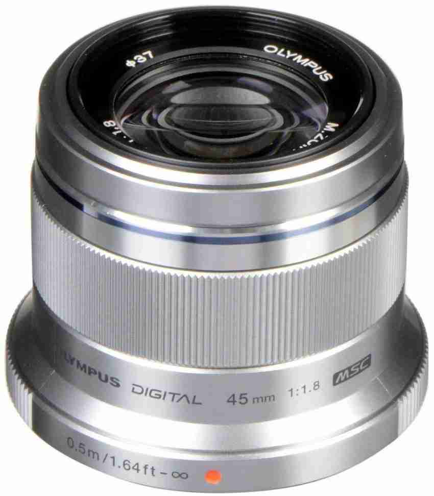 カメラ、OLYMPUS 、Mzuiko、45㎜、f1.8、シルバー - レンズ(単焦点)