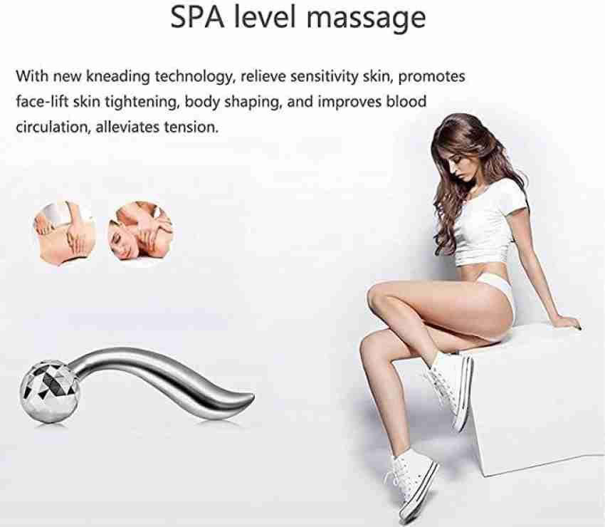 YAGNAM SALES 3D Massager 3D Y Shape Facial Massage Roller Face