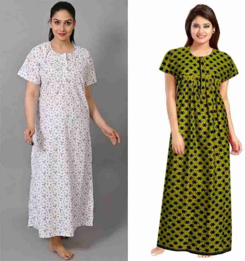 Flipkart cotton deals nighty