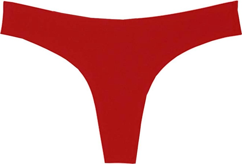 THE BLAZZE Women Thong Red Panty - Buy THE BLAZZE Women Thong Red Panty  Online at Best Prices in India