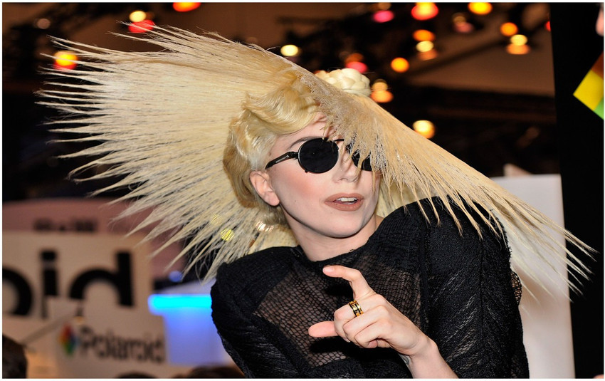 Lady Gaga Big Size Flex Poster For Room MD 3196 Photographic Paper Abstract Personalities posters in India Buy art film design movie music nature and educational paintings wallpapers at Flipkart