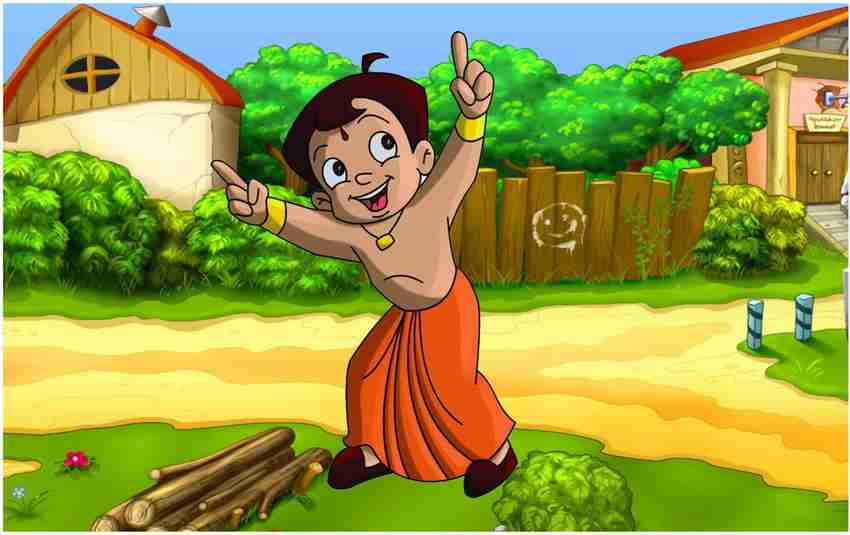 Chhota Bheem Big Size Flex Poster For Room MD 3155 Photographic