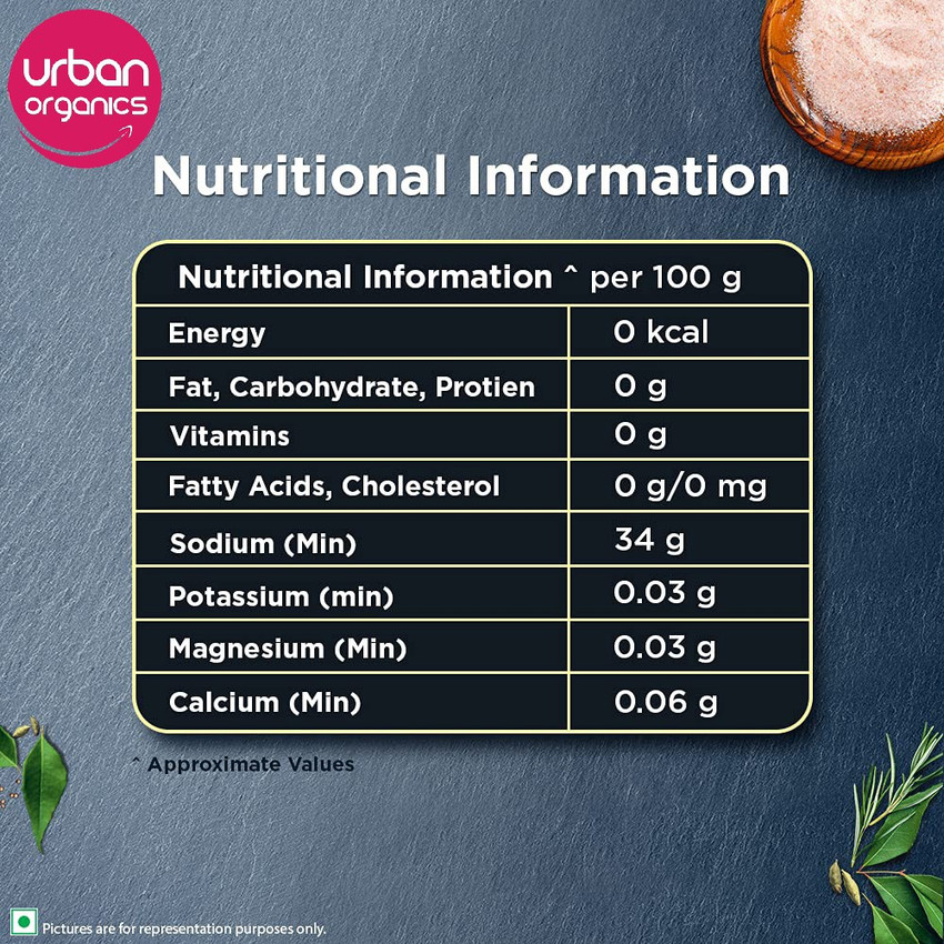 Himalayan salt outlet nutrients