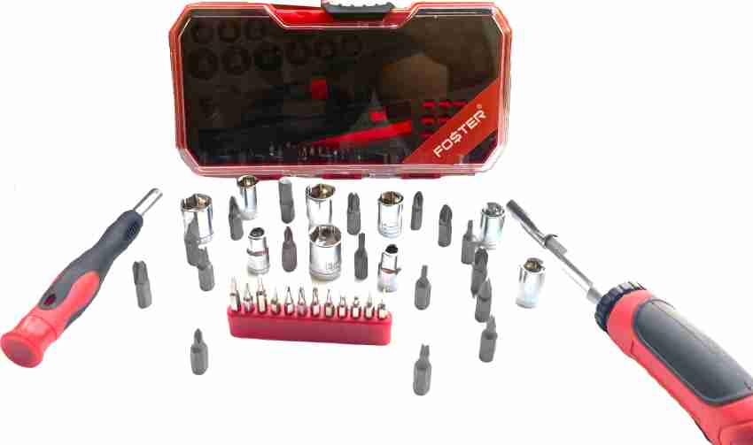 FOSTER FSK 040 Combination and Ratchet screwdriver kit Combination