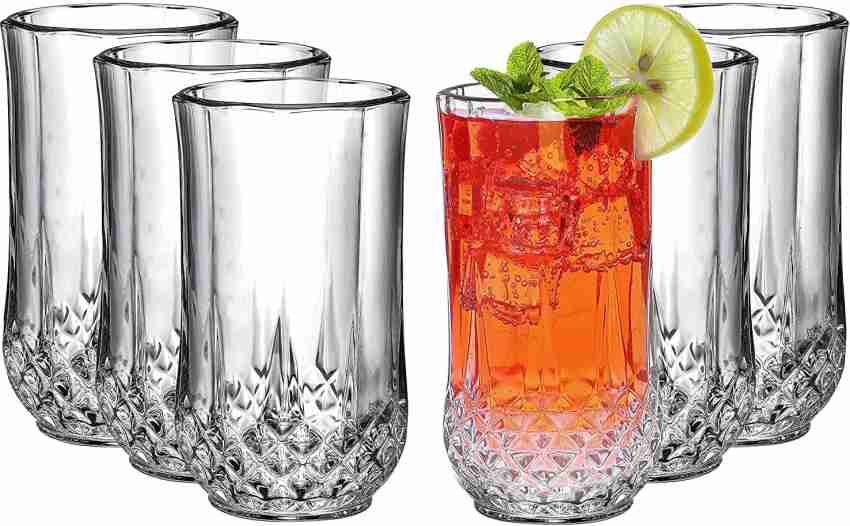 7 Piece Drinking Glass Set / 7 Pes Glass Jug Set 1 Jug And 6 Glasses