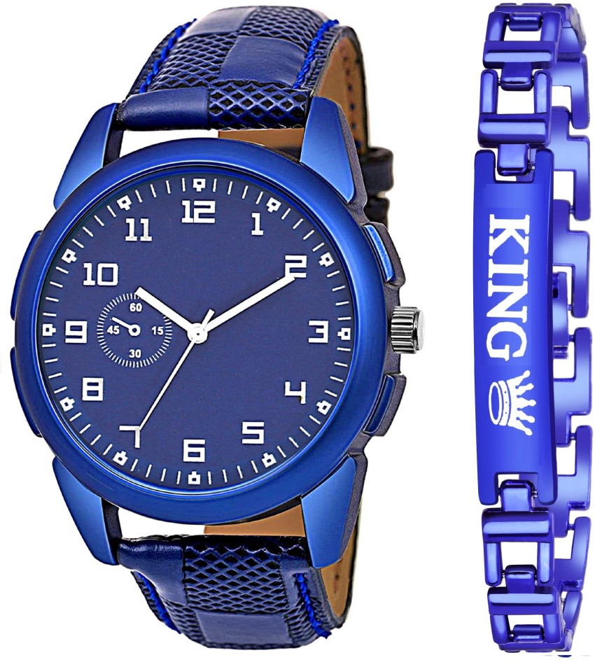 Goldenize fashion Analog Casual Unisex Wrist Watch for Men & Boys with King Bracelet  Watch with Bracelet Price in India - Fetched 6th September 2023 from  Prominent Stores | PriceHunt