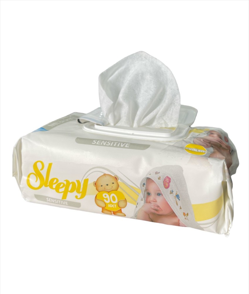 Sleepy Sensitive Wet Wipes - 70 Pcs