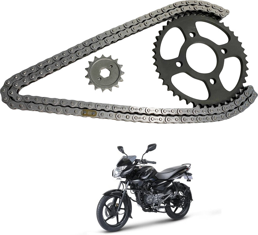 Dhe Best Bike Chain Sprocket Wheel Chain Sprocket Set of 3 Black
