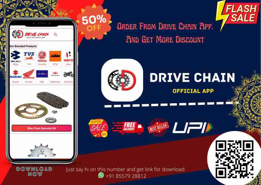 Suzuki hayate deals chain sprocket