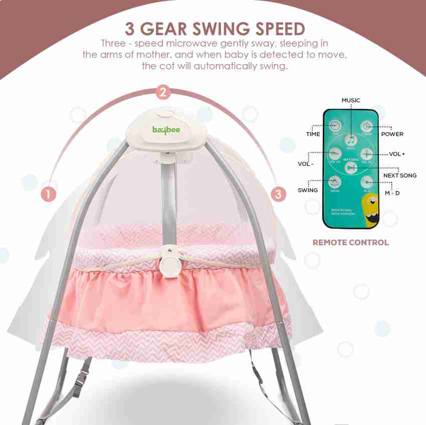 Moving baby sale cradle