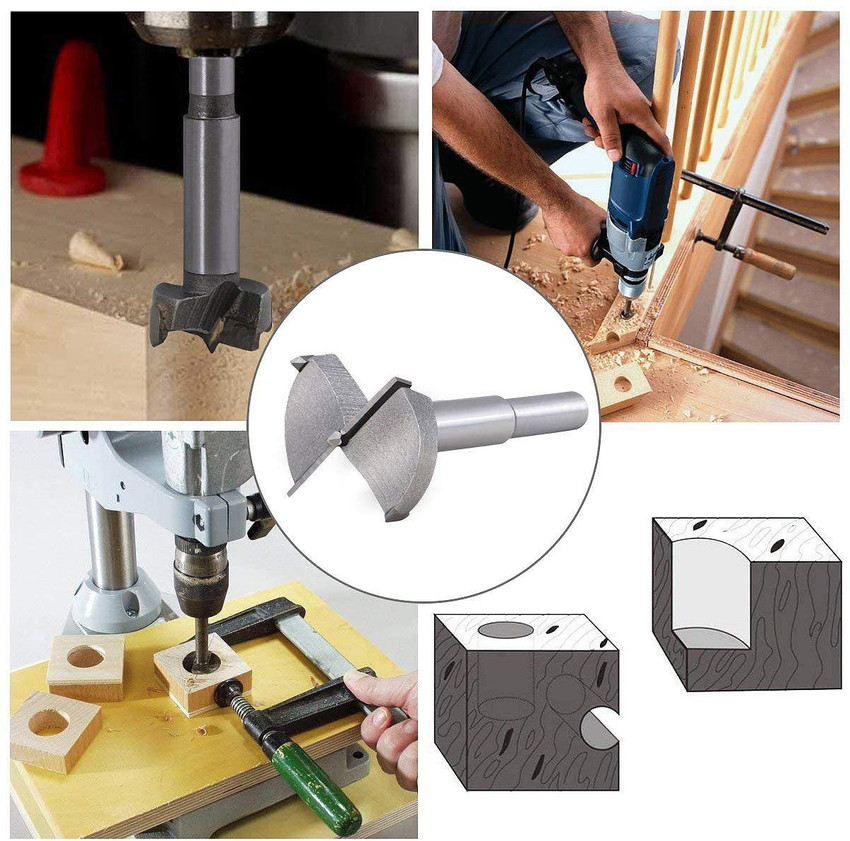 Generic ASNOMY 5PCS Large Size Forstner Drill Bit Boring, 49 OFF