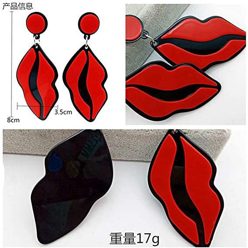 Discover 92+ lip shaped earrings best 3tdesign.edu.vn