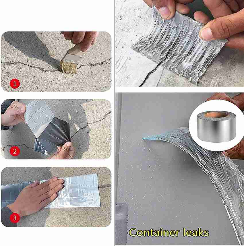 PRATYANG Aluminium Foil Tape for Roof Leak Surface Crack Window