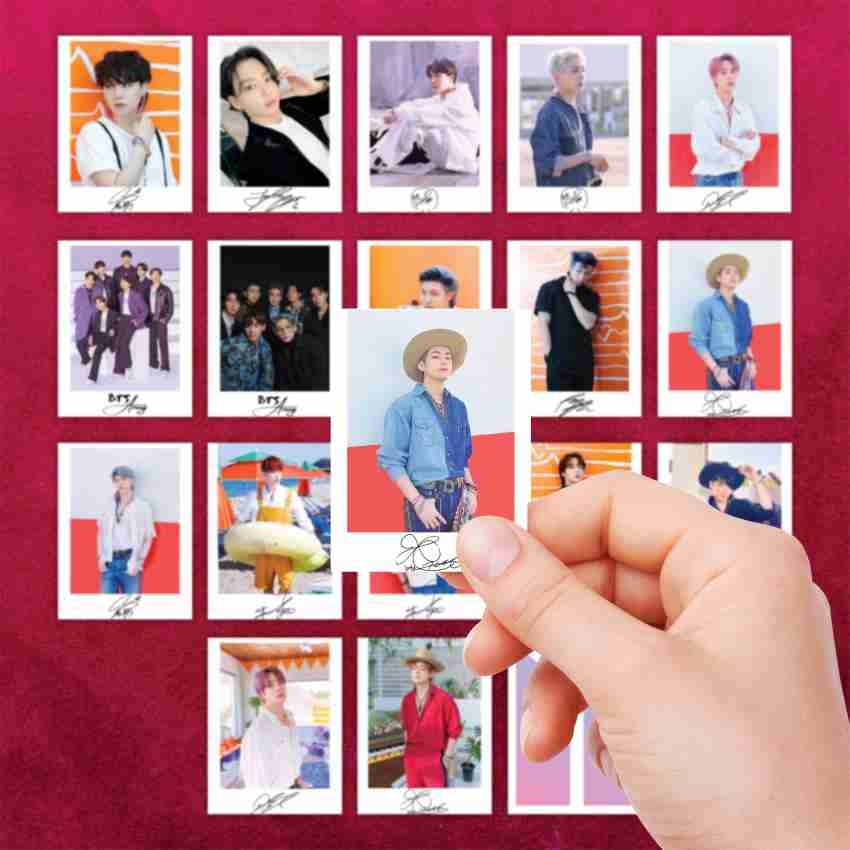 BTS Lomo Cards, BTS Photocards, BTS Army, Pack of 16, A6 Size, 4.1x  5.6 Inch