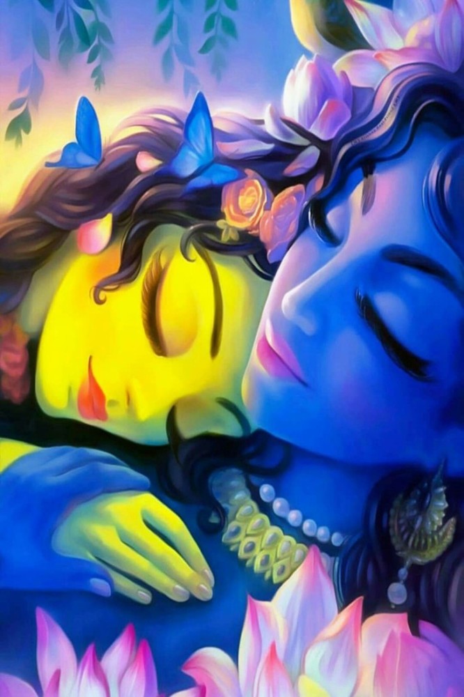 Instagram  God illustrations Krishna radha painting Lord krishna images