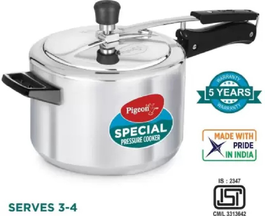 Pigeon Star Combi Aluminium Pressure Cooker Inner Lid 3 L 5 L