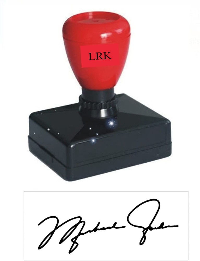 LRK Self Ink (Rubber Stamp) with Your Matter Pri Inked Stamp Price