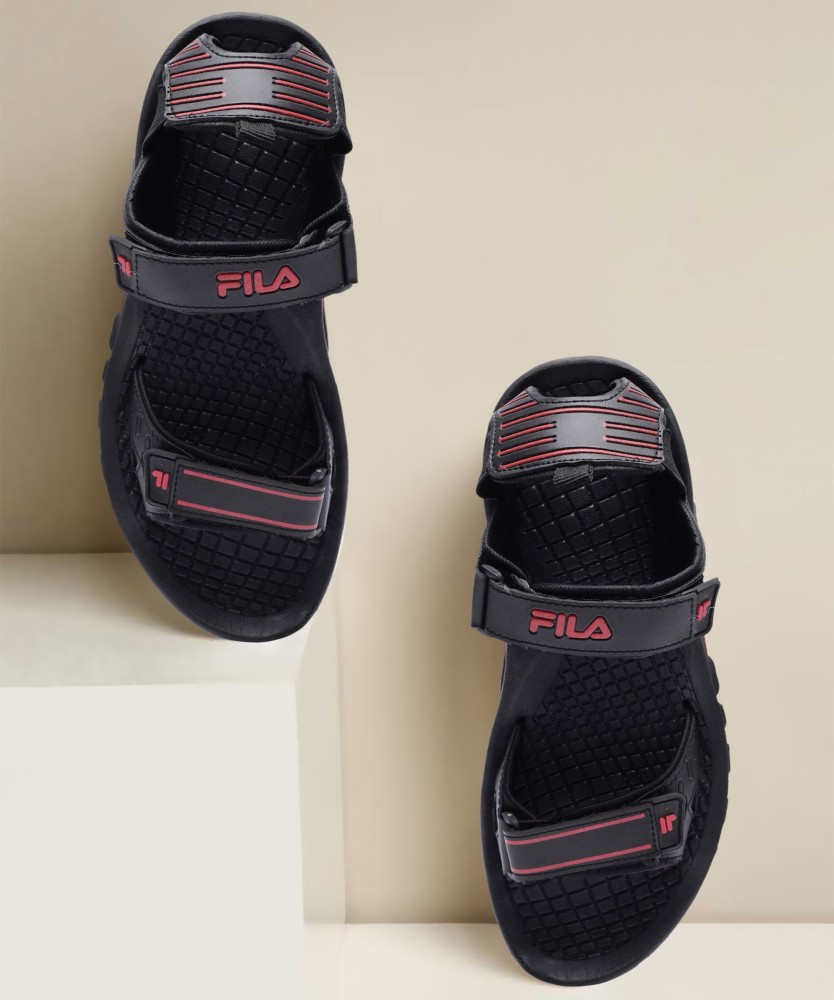 FILA Men Black Sandals Buy FILA Men Black Sandals Online at Best