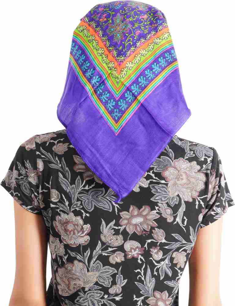 KETKAR Printed Wool Blend Women Fancy Scarf - Buy KETKAR Printed Wool Blend  Women Fancy Scarf Online at Best Prices in India