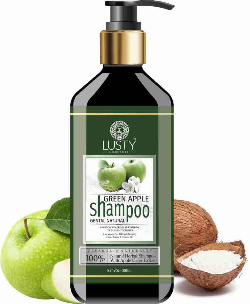 LUSTY A BEAUTY SENSE Green Apple Shampoo with Argan Oil, Anti-dandruff and  Hair fall Control - Price in India, Buy LUSTY A BEAUTY SENSE Green Apple  Shampoo with Argan Oil, Anti-dandruff and