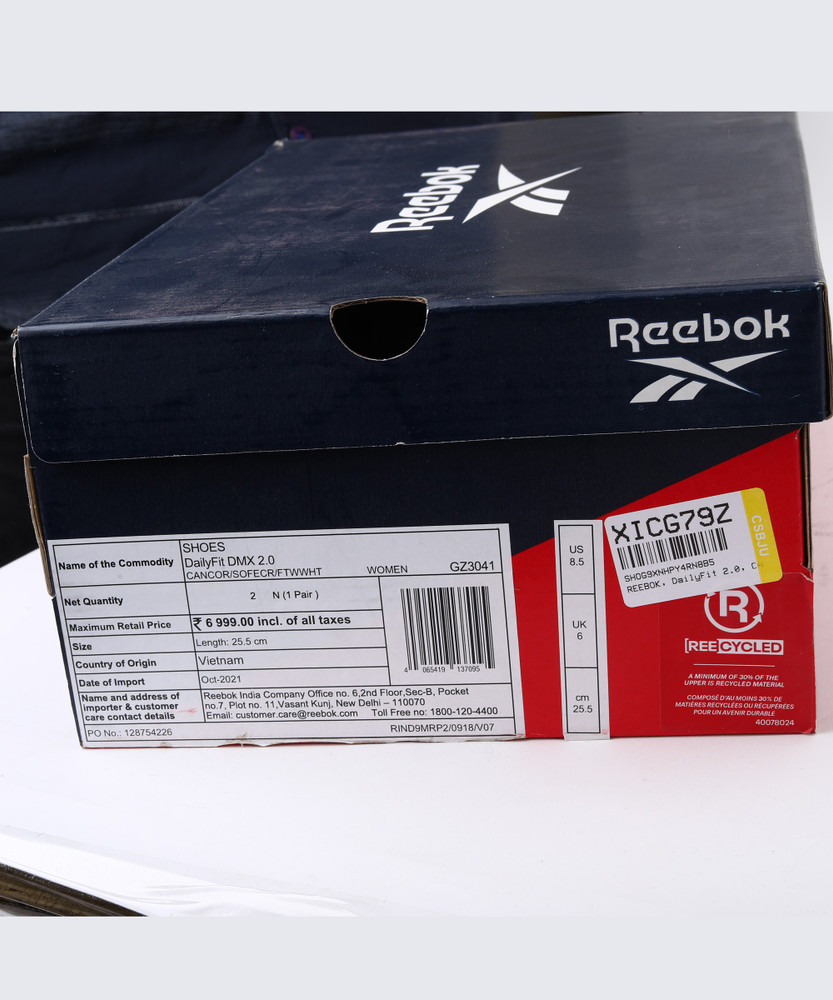 Reebok shoes box discount