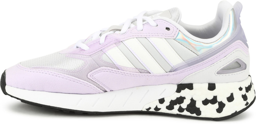 Adidas zx wit clearance leer