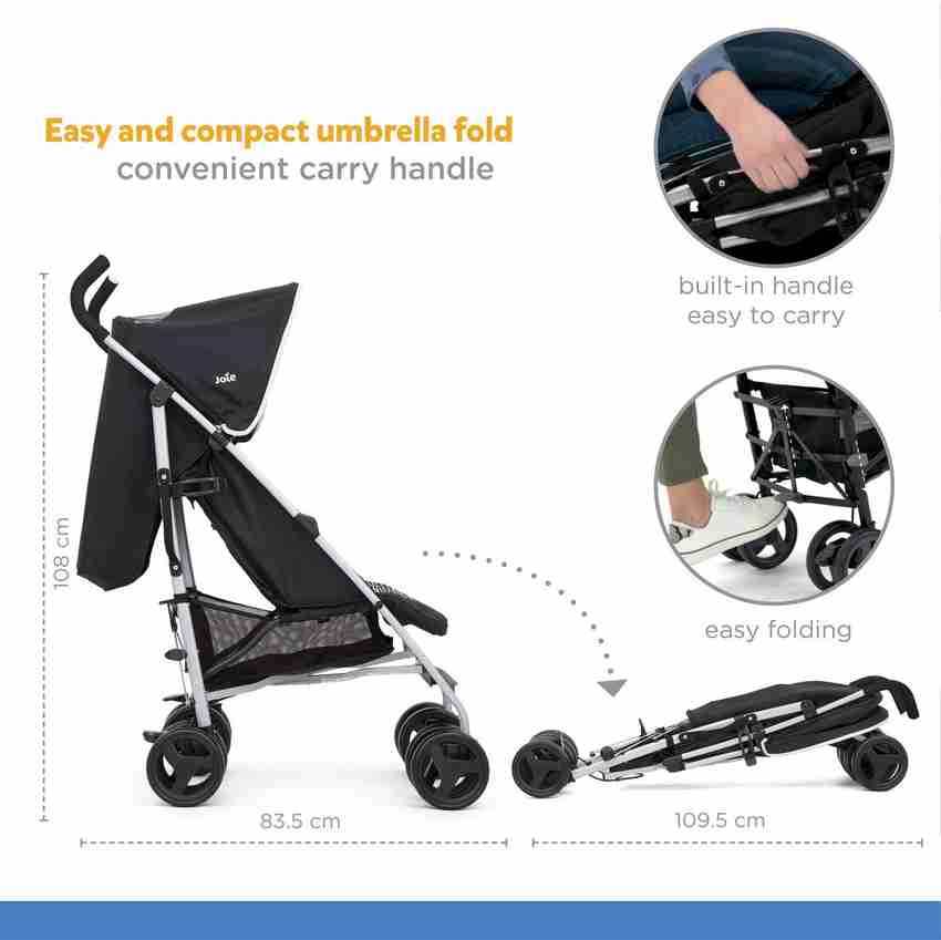 Joie nitro stroller caviar discount