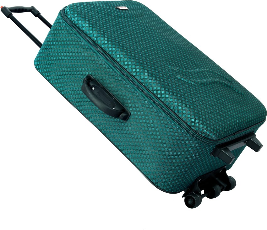 fashion Q 50L'Heavy Duty Travel Luggage Trolley Wheel Bag with Solid Design  (Maroon) : Amazon.in: Fashion