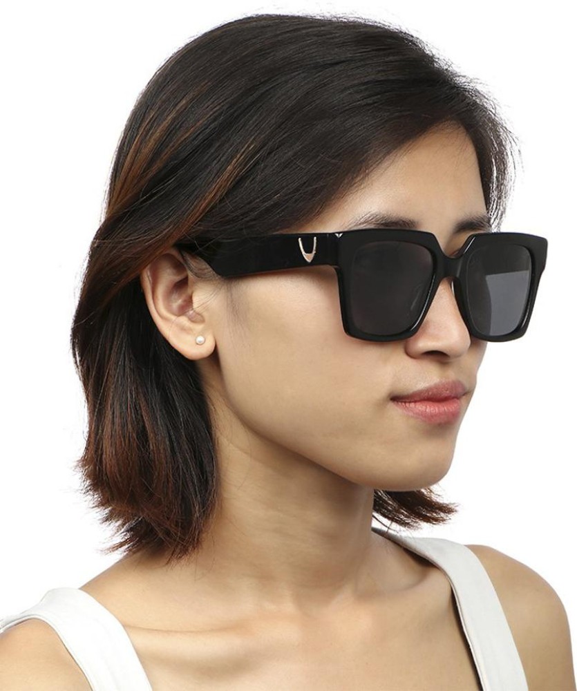 Buy Brown Long Beach Wayfarer Sunglass Online - Hidesign