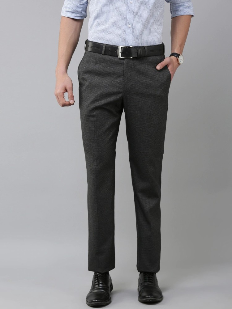 Buy Charcoal Grey Trousers  Pants for Men by NETWORK Online  Ajiocom