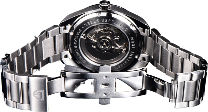 PAGANI DESIGN Men's Automatic Watches 40MM Stainless Steel Mechanical -  paganidesign