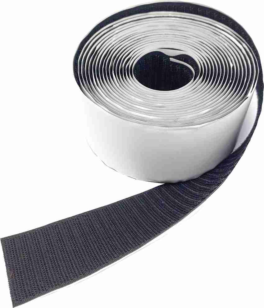 Premium Hook Tape Black - By the Yard