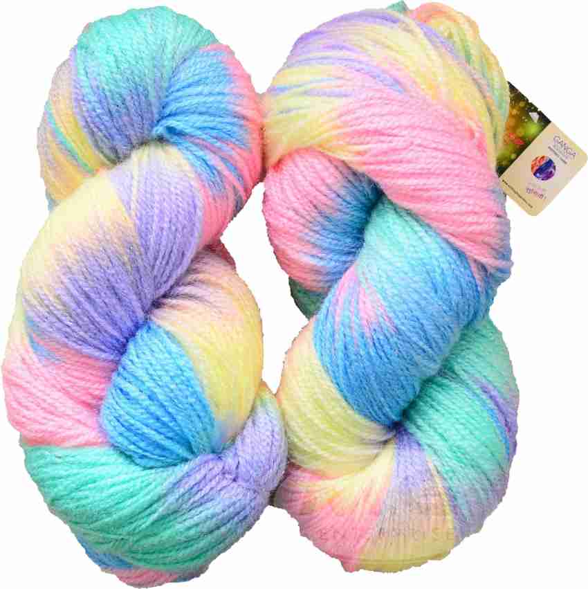 Ganga Desire Hand Knitting and Crochet yarn (White) (200gms)