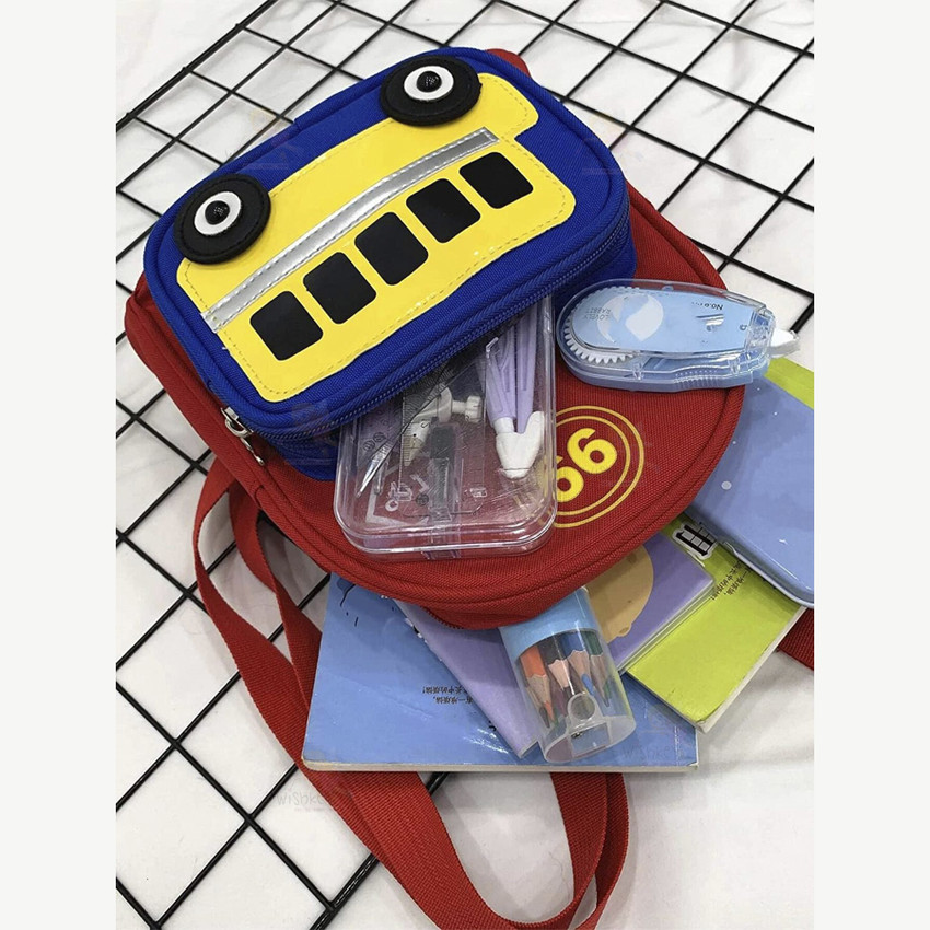 Flipkart WISHKEY Waterproof 3D Bus School Bag for Toddler
