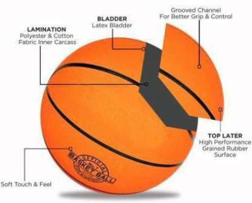 TNEMEC HI - smooth grip street basketball - basket ball - size 7