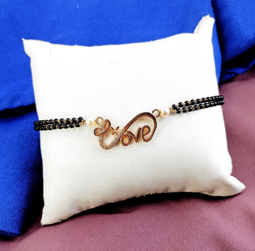 Hand mangalsutra cheap with name