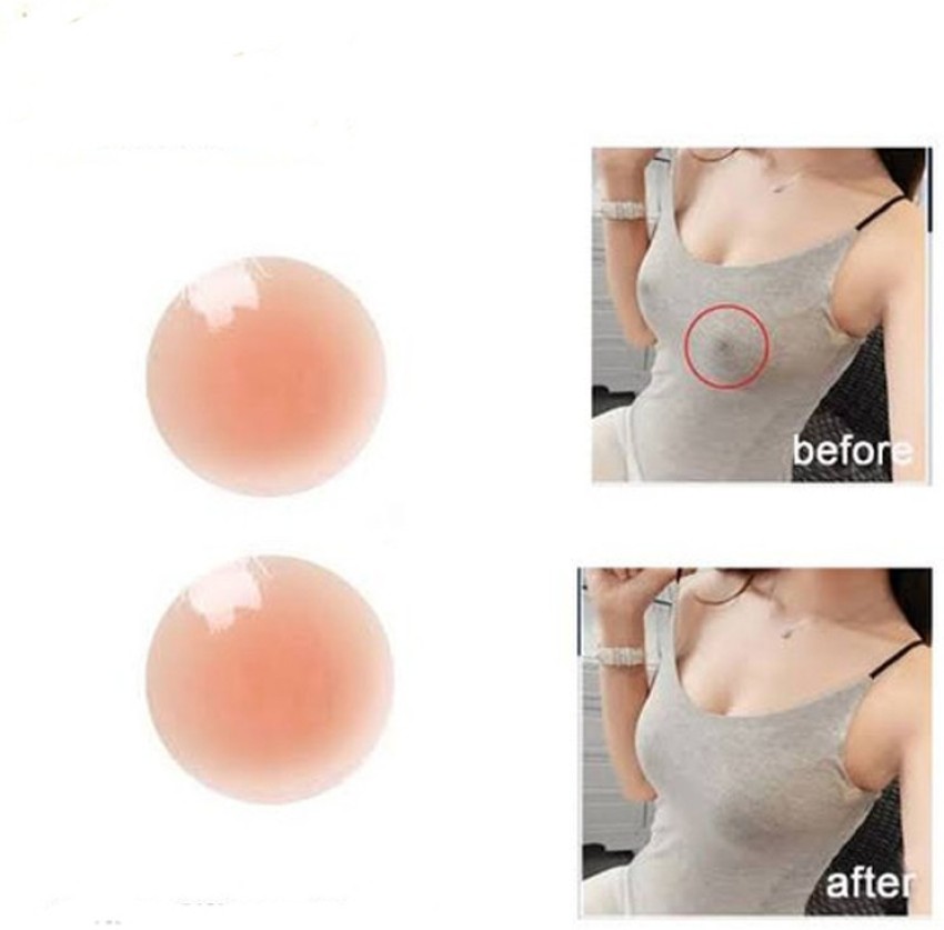 Raahinya Breast Lift pasties for woman reusable adhesive invisible silicone  Silicone Peel and Stick Bra Pads Price in India - Buy Raahinya Breast Lift  pasties for woman reusable adhesive invisible silicone Silicone