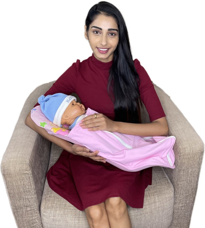 2-in-1 Infant Carrier | Feeding Pillow Chain Nest